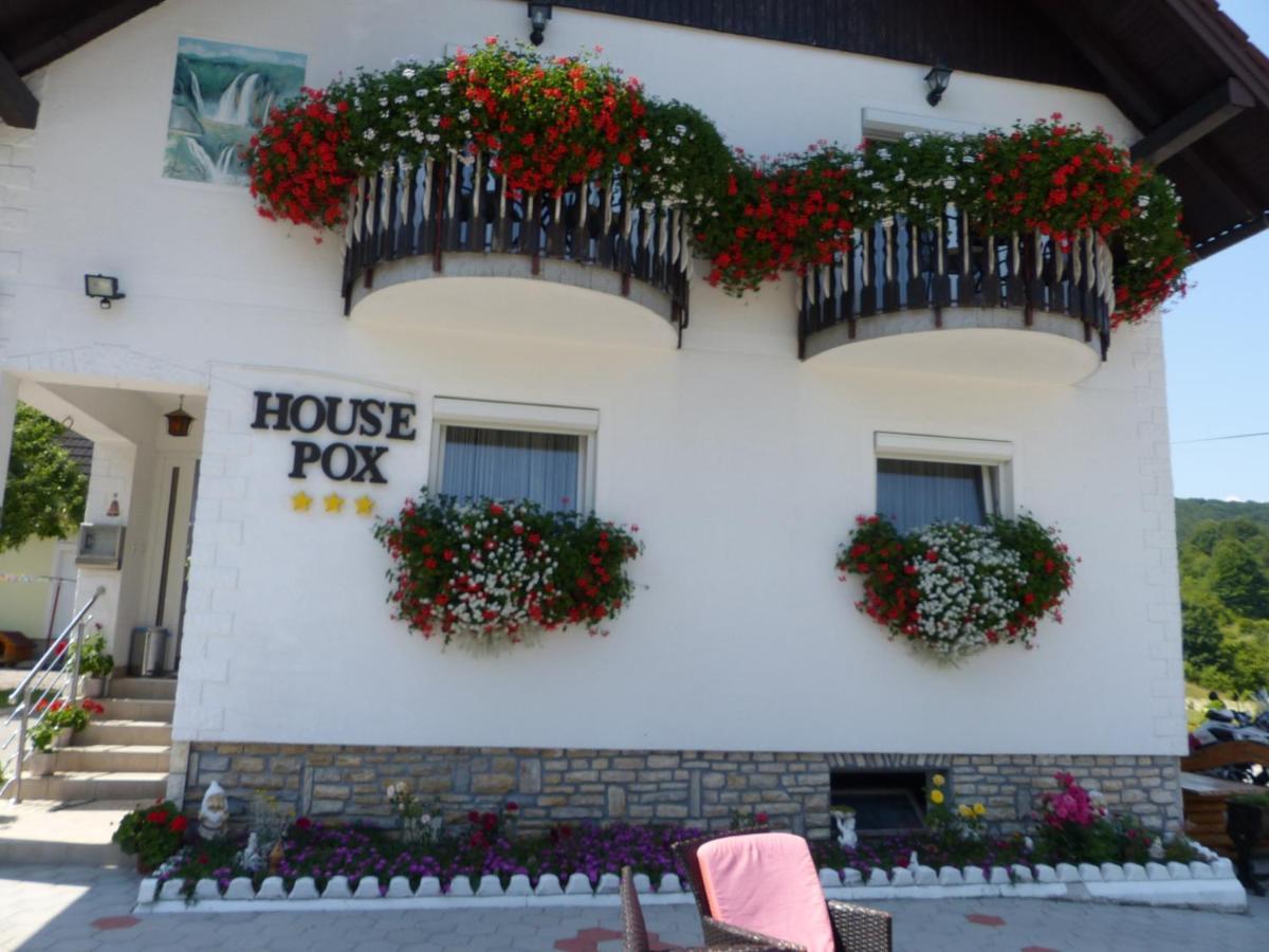 House Pox Hotell Plitvička Jezera Eksteriør bilde